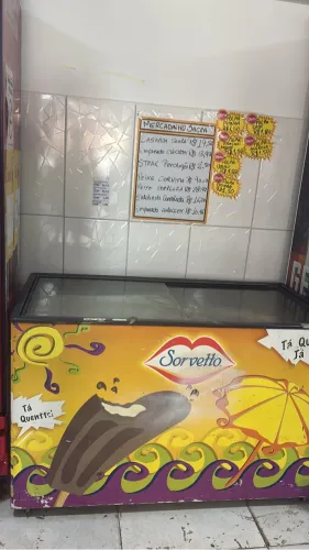 Freezer para sorvete ou congelados 