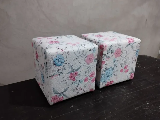 Puffs estampados 