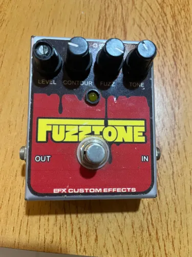 Pedal de Guitarra EFX Fuzz Tone (clone Fuzz Face)