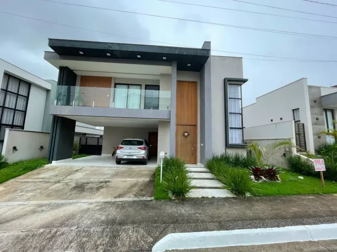 Belíssima Casa Dúplex de Alto Padrão 5 Suites No Condomínio Novo Leblon