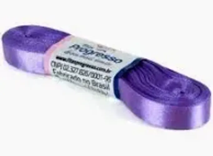 Fita de Cetim Progresso 10mm nº2 - 10m Cor 356 Lilás Lavanda - 01 unidade