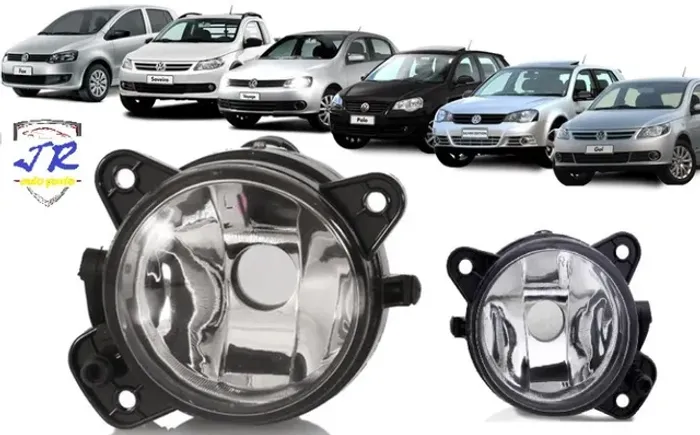Par Farol de Milha Gol Voyage Saveiro Polo Golf Auxiliar Neblina 