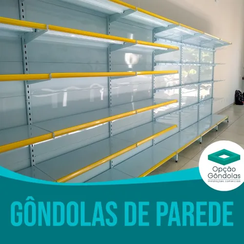 Gôndolas de Parede | A Pronta Entrega