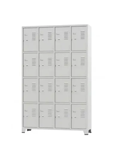 Armário roupeiro de Aço 16 portas 196x123x36