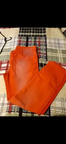 Calça Jeans Laranja