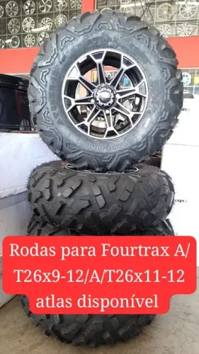 Rodas completa fourtrax 26x9.12/26x11.12