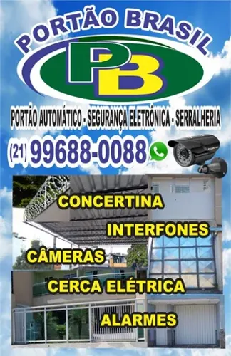 Faço Reparo em Portão Automático Eletrônico de Qualquer Tipo
