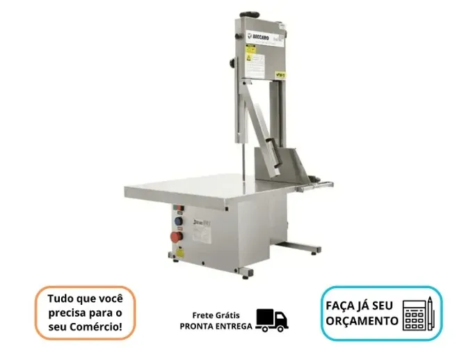 Serra Fita de Mesa 220v Inox