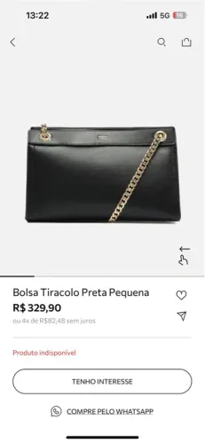 Bolsa Arezzo original !! Nova