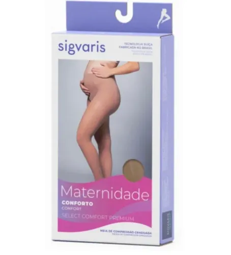 Meia calça gestante Sigvaris confort