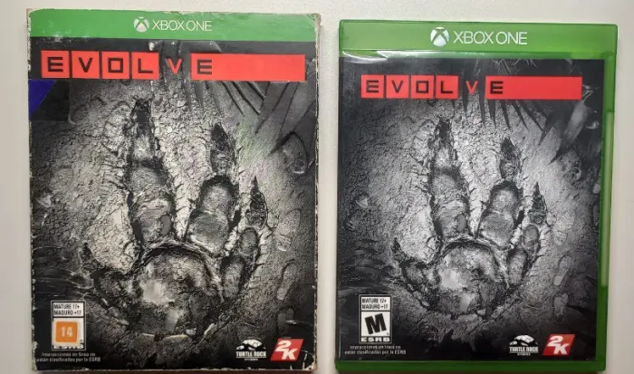 Jogo Original Evolve + Luva Xbox One - Usado
