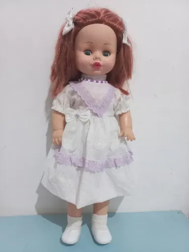 Boneca antiga estrela 45 cm 