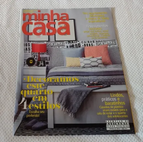 Revista Minha Casa Abril 2016. Para Colecionadores