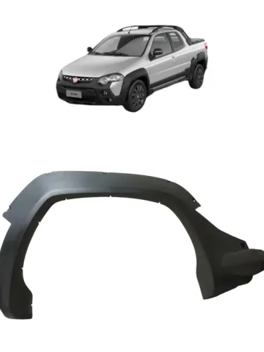 Aplique traseiro direito paralama fiat strada 2012 2013
