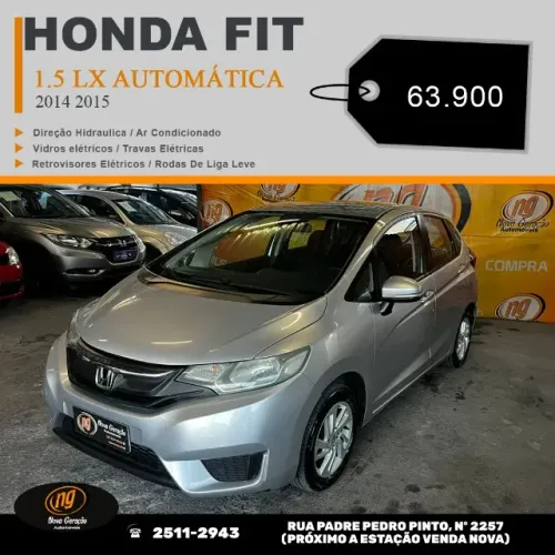 Honda Fit LX 1.5 Flexone 16V 5P Aut. 2015