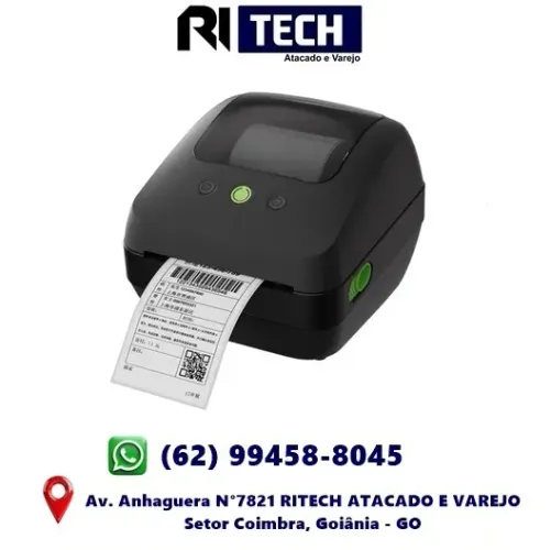 Impressora Térmica Recibo Ticket 108mm 203DPI Windows Linux Mac Não Usa Ribbon 
