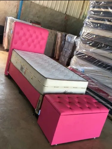 Cama box colchão e base NovA