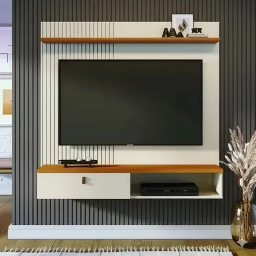 Painel Iris Cinamomo/Off White (a pronta entrega )