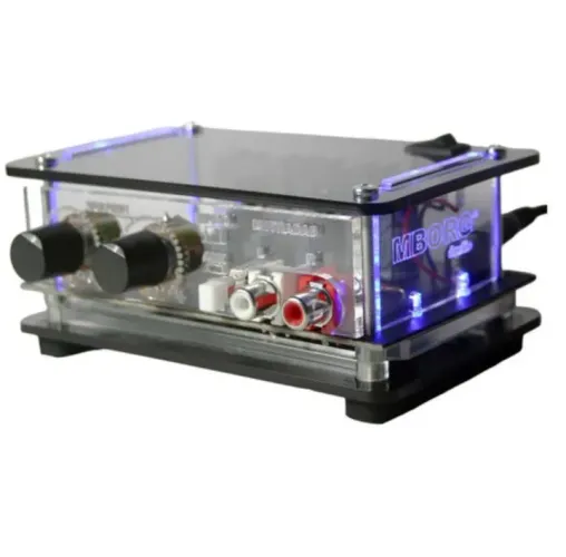 Amplificador de áudio mini stereo completo