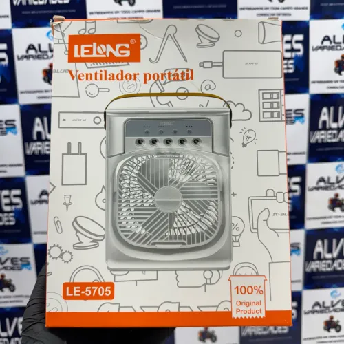 Ventilador Portátil Umidificador de Ar