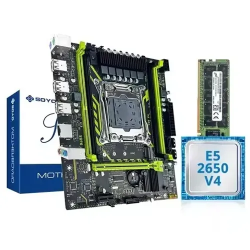 Kit Xeon  E5 2630 V4 + Placa Mãe X99 + 16GB de Ram DDR4