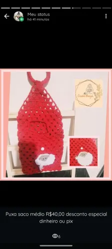 Puxa saco  médio tema natal