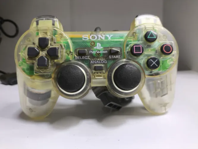 Controle Transparente Playstation 1 PS1 /PS2
