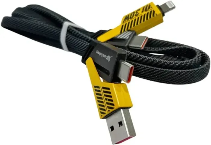 Cabo 65w Type C e iphone (Honestidade e Qualidade Distribuidora JK Eletrônicos)ATACADO / V