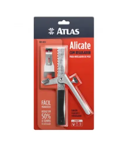 Alicate para Nivelador Piso Aco, Pincéis Atlas, AT51