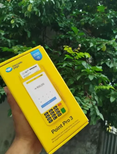 Máquina de cartão do Mercado pago