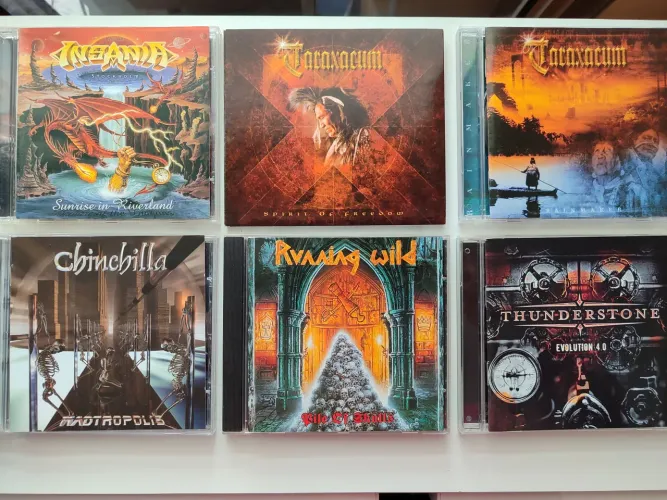 Cds Power Heavy Metal e Hard Rock