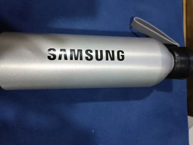Garrafa de água Samsung de metal