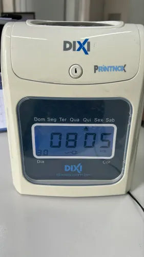 Relógio de Ponto Cartográfico Dixi Printnox - Conservado + Fonte Original