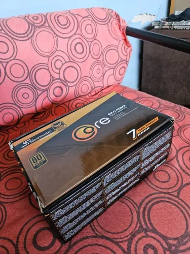 Fonte Seasonic Core GM-650, 650W, 80 Plus Gold, Semi Modular - Usada