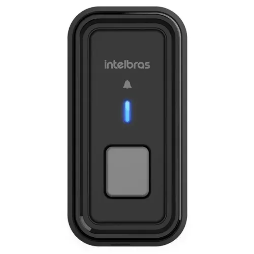  Botoeira Sem Fio Intelbras BT 100 Preta - WZetta