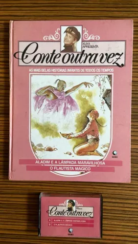Aladim e a lâmpada maravilhosa e o Flautista mágico, acompanha fita K7