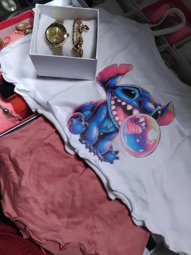 Kit dia dos namorados babydoll e relógio apenas 55 reais