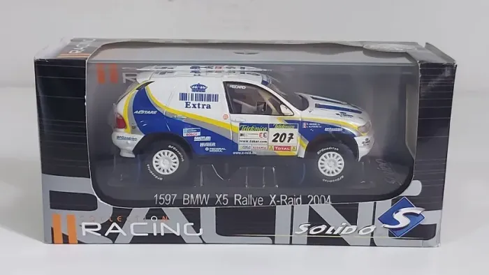 Miniatura BMW X5 RALLYE 2004 SÓLIDO