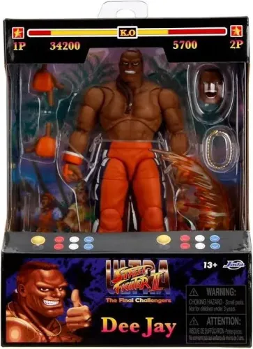 Boneco Dee Jay Street Fighter II - Jada Toys