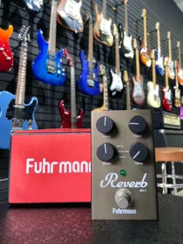 Pedal Furhmann Reverb RV1 novo p/Guitarra 