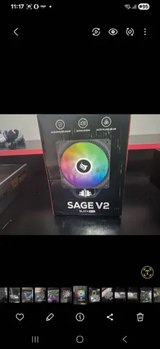 cooler Pichau Sage V2 Black RGB
