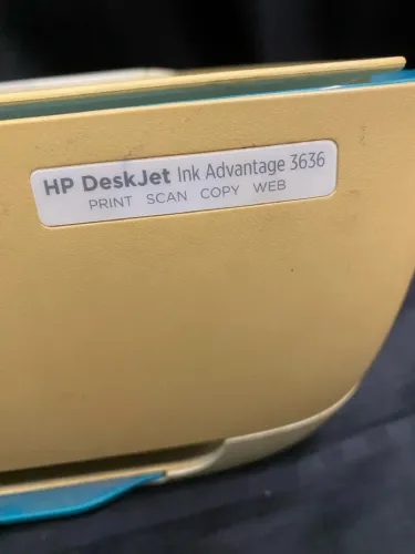 Impressora Multifuncional HP DeskJet Ink Advantage 3636 - Wi-Fi