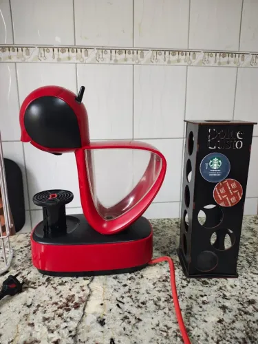 Cafeteira Dolce Gusto Arno Nescafé Infinissima Dg16 Vermelha