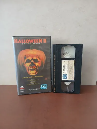 Fita Vhs Halloween II O Pesadelo Continua  - Raríssima 