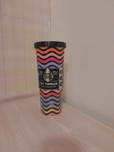 Copo Térmico TAL Ivy Tumbler 24oz com Canudo