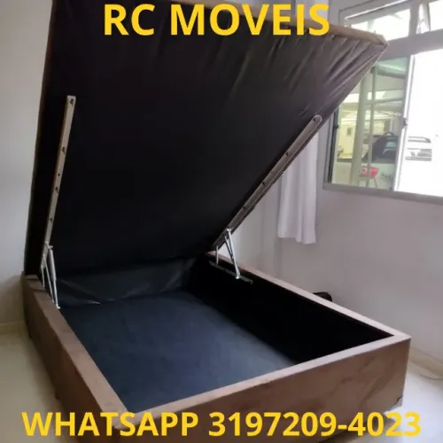 Box Casal Baú Inteiriço Blindado 1,38x1,88 - Direto da Fábrica