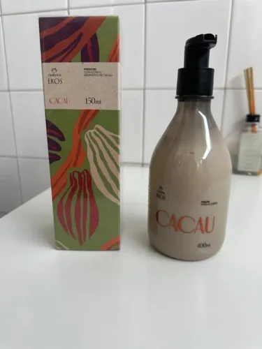 Kit Loção Hidratante Desodorante Corporal Natura Ekos Cacau 400ml