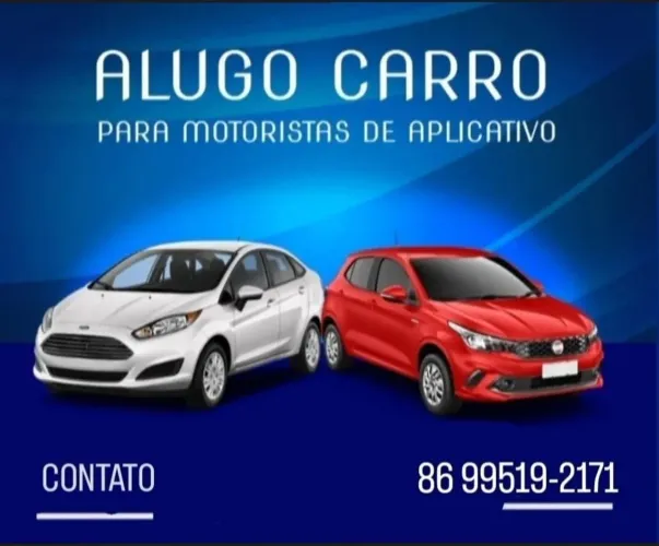 Alugo carro motorista aplicativo