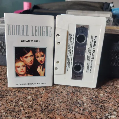 Fita cassete Human Legue Greatest hits, original 1° press importaa