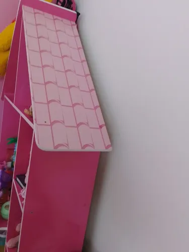 Estante Infantil Casinha Rosa